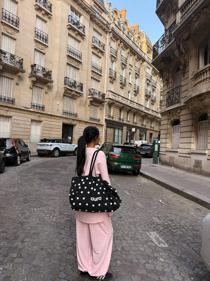 Tote Bag AURA à pois Viral I Format Oversize I Édition limitée