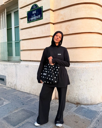 Ensemble Aura Essential I Noir intemporel